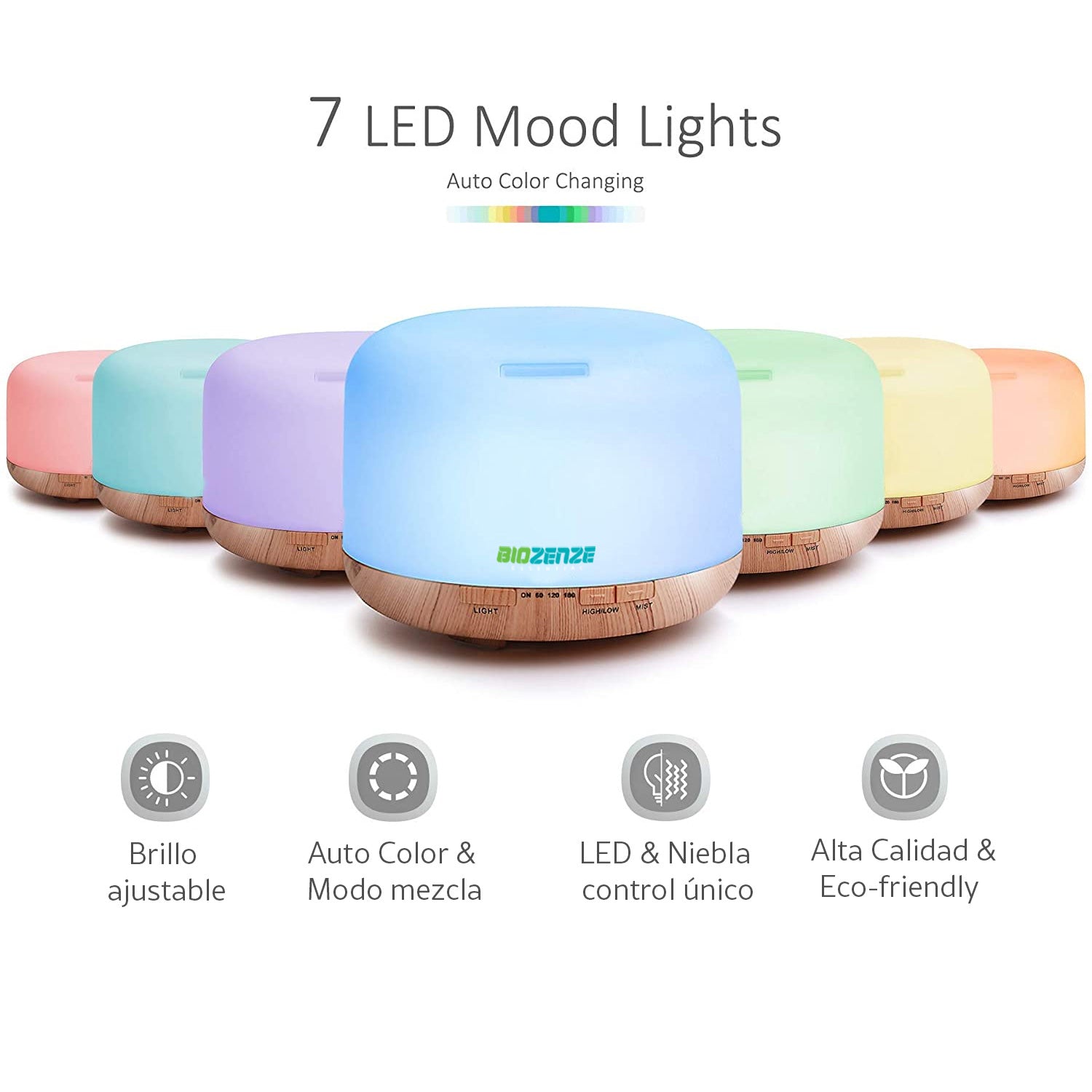 Difusor Biozenze 818 de Aceites Esenciales