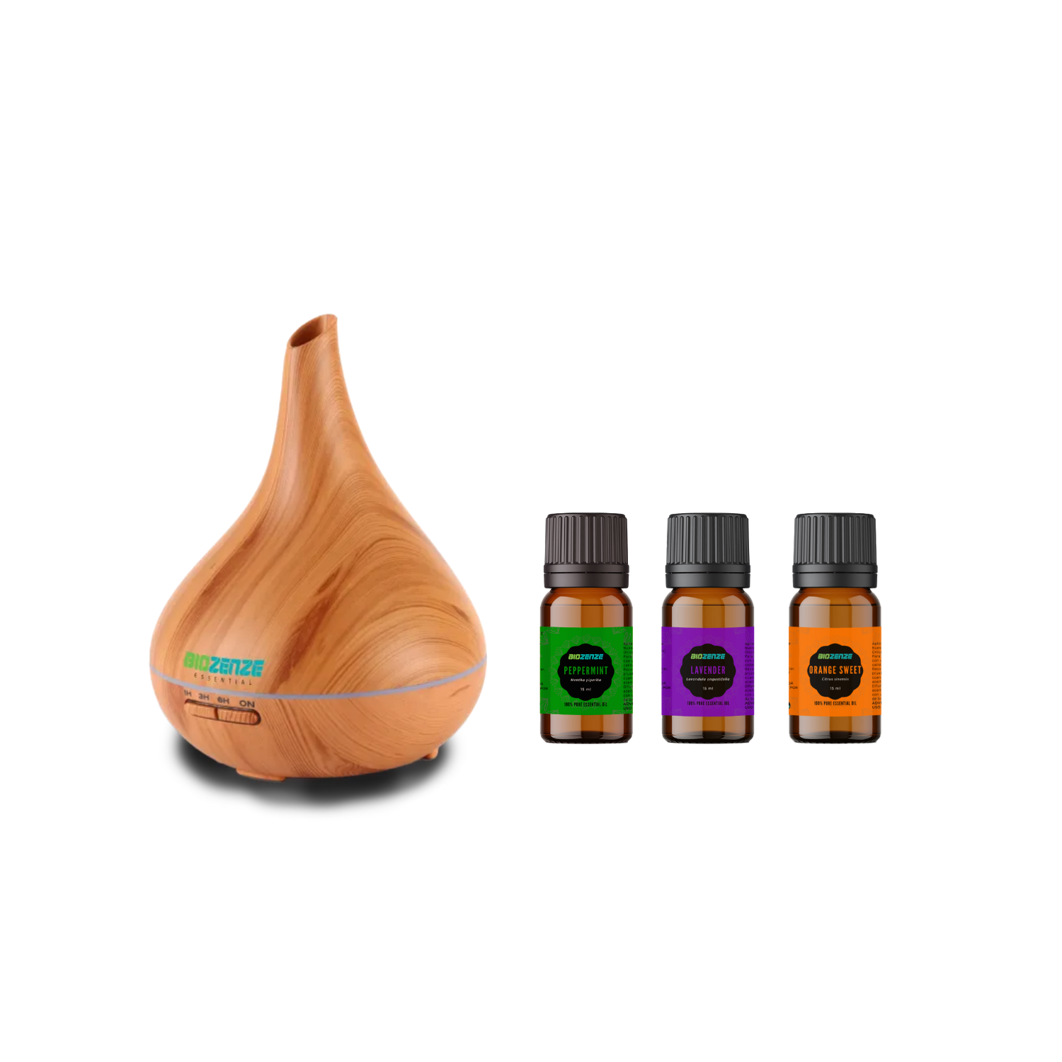 KIT FAMILIAR | DIFUSOR + 3 ACEITES ESENCIALES