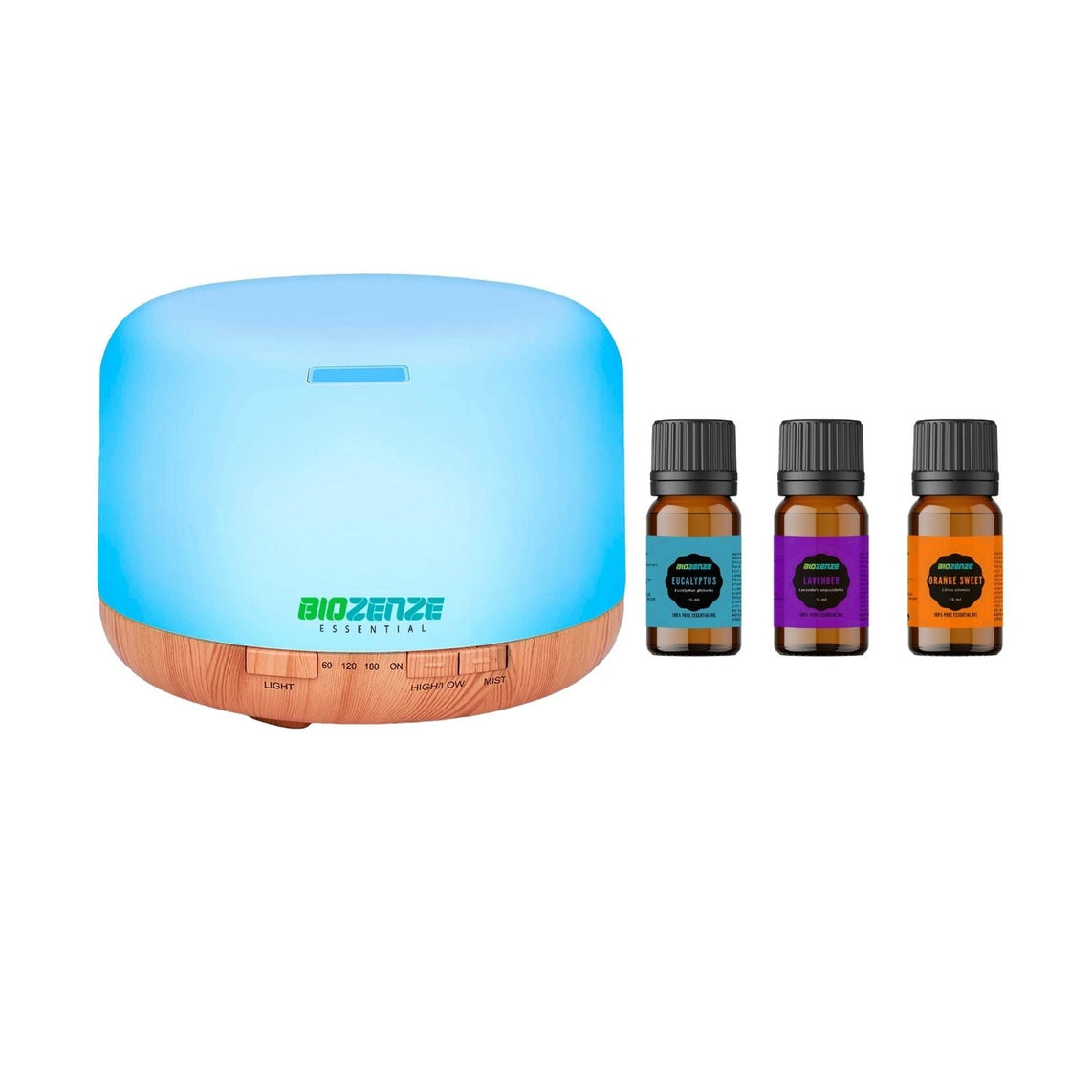 KIT FAMILIAR | DIFUSOR + 3 ACEITES ESENCIALES