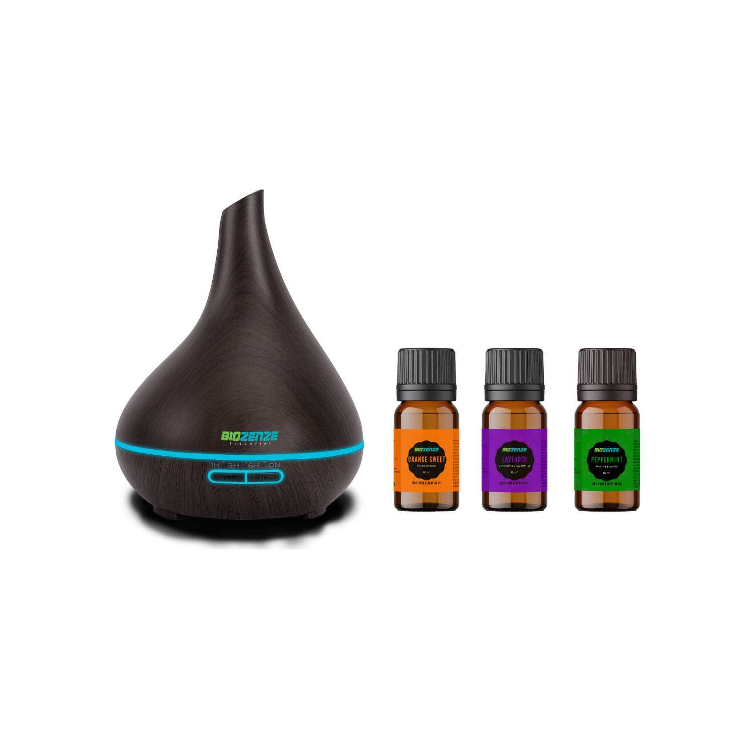 KIT FAMILIAR | DIFUSOR + 3 ACEITES ESENCIALES