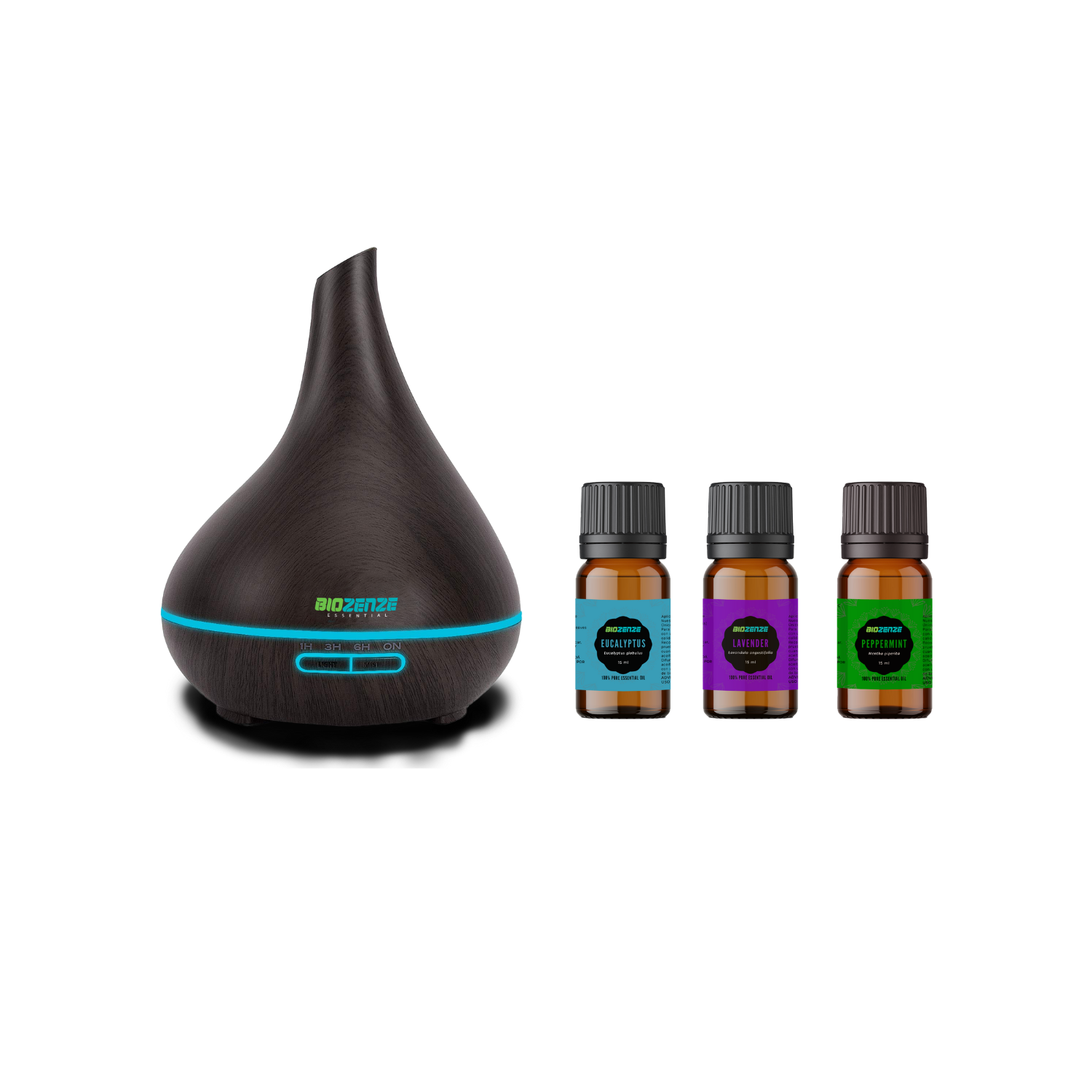 KIT FAMILIAR | DIFUSOR + 3 ACEITES ESENCIALES