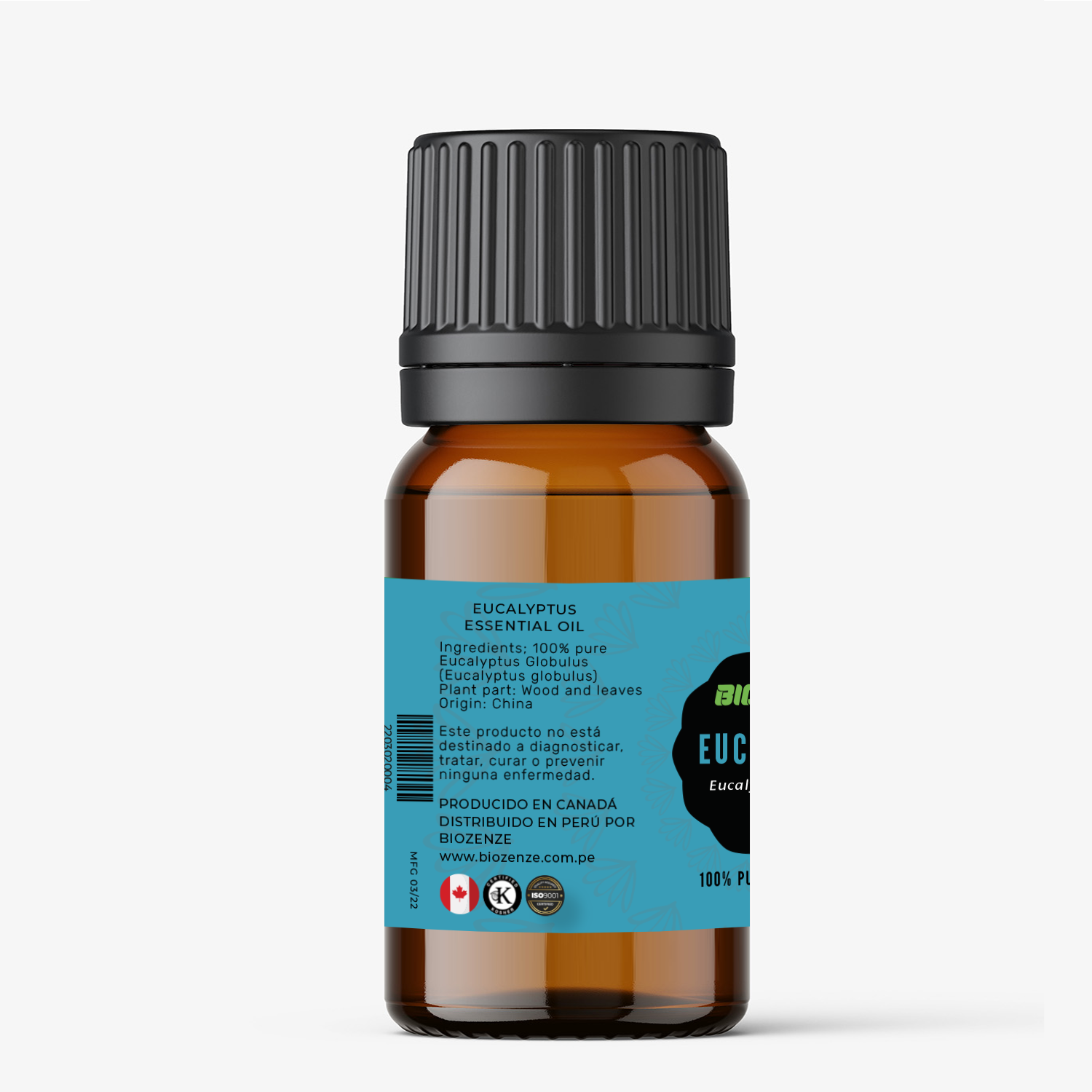 Aceite Esencial de Eucalipto 15 ml BIOZENZE