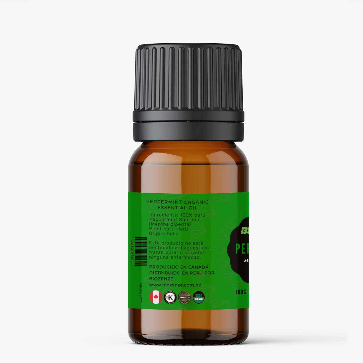 Aceite Esencial de Menta 15 ml BIOZENZE