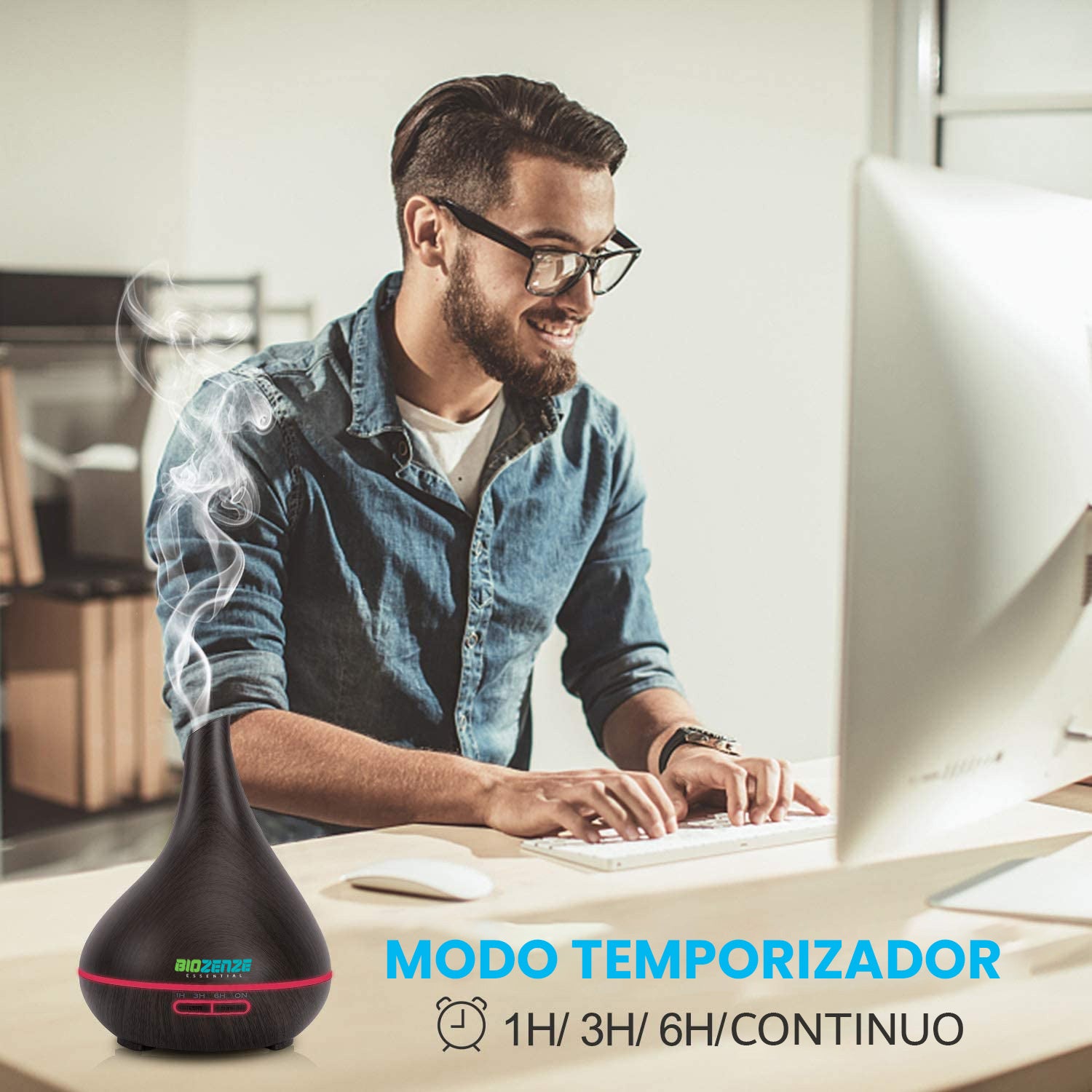 Difusor Biozenze 907 de Aceites Esenciales