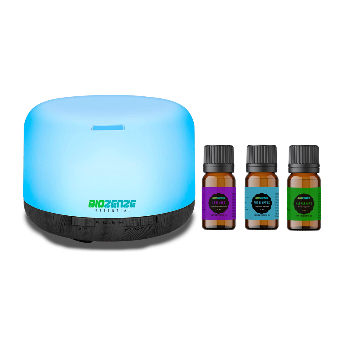 KIT FAMILIAR | DIFUSOR + 3 ACEITES ESENCIALES